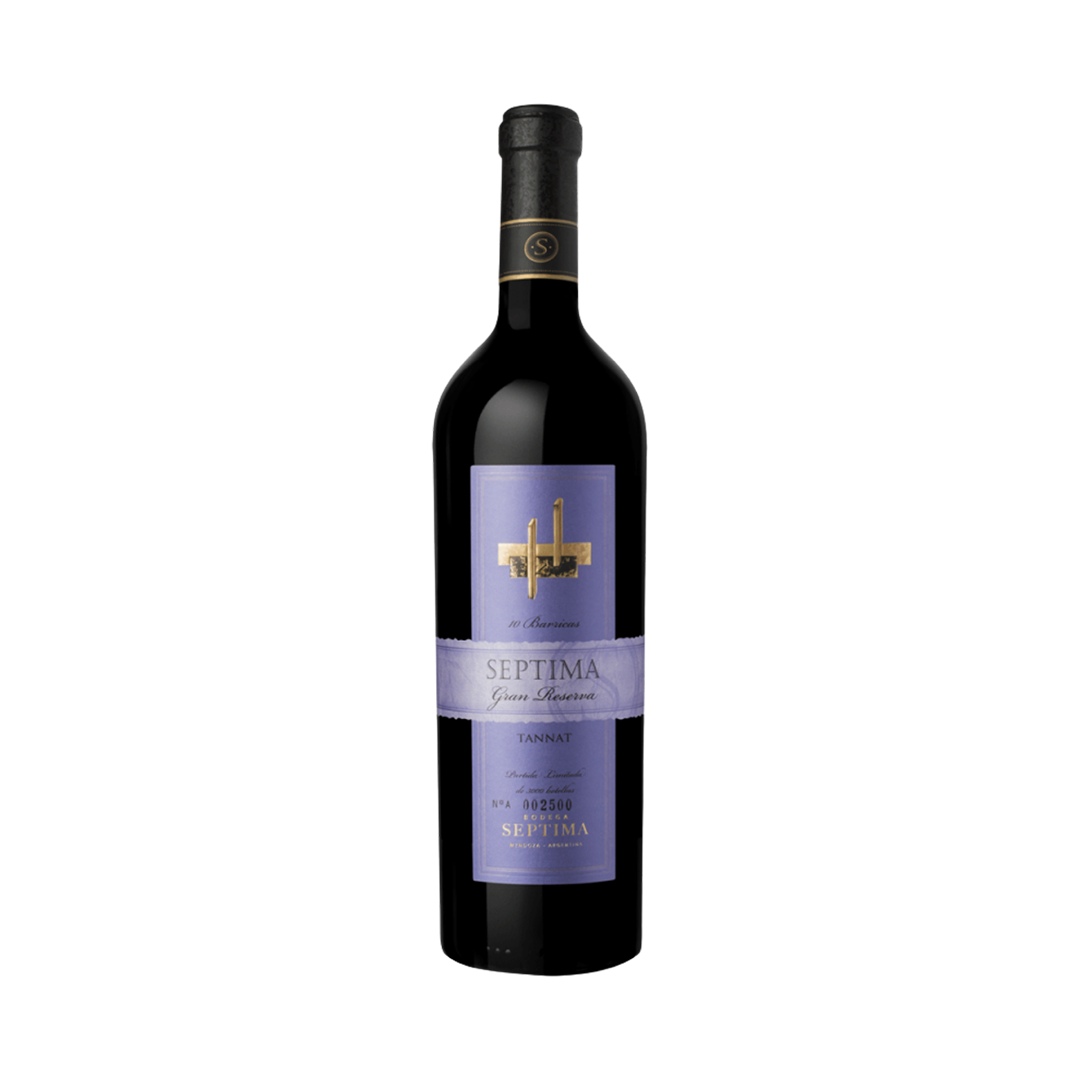 Vino Septima Gran Reserva 10 Barricas Tannat Botella 750 cc