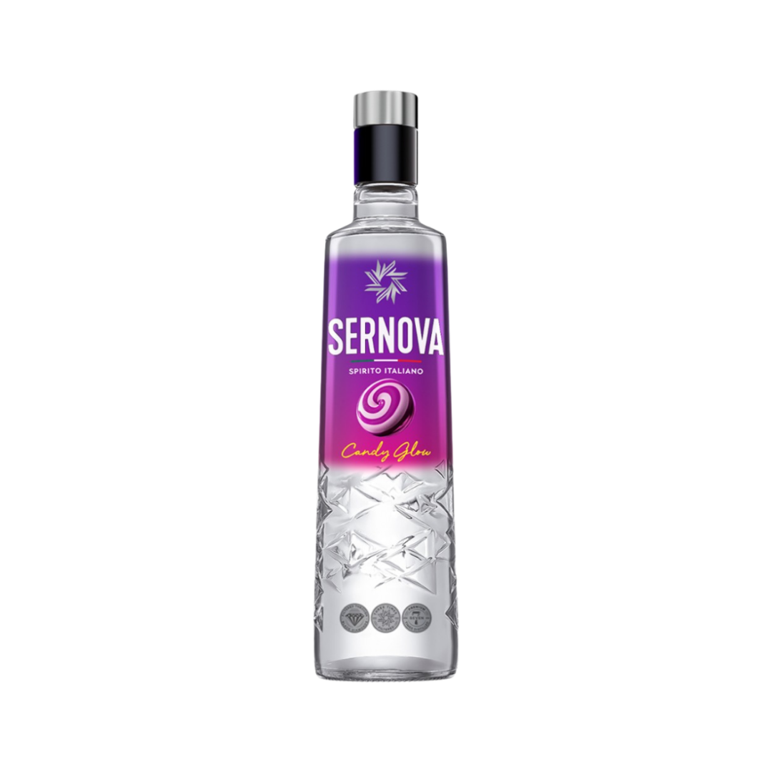 Sernova Candy Glow Vodka Botella 700 cc