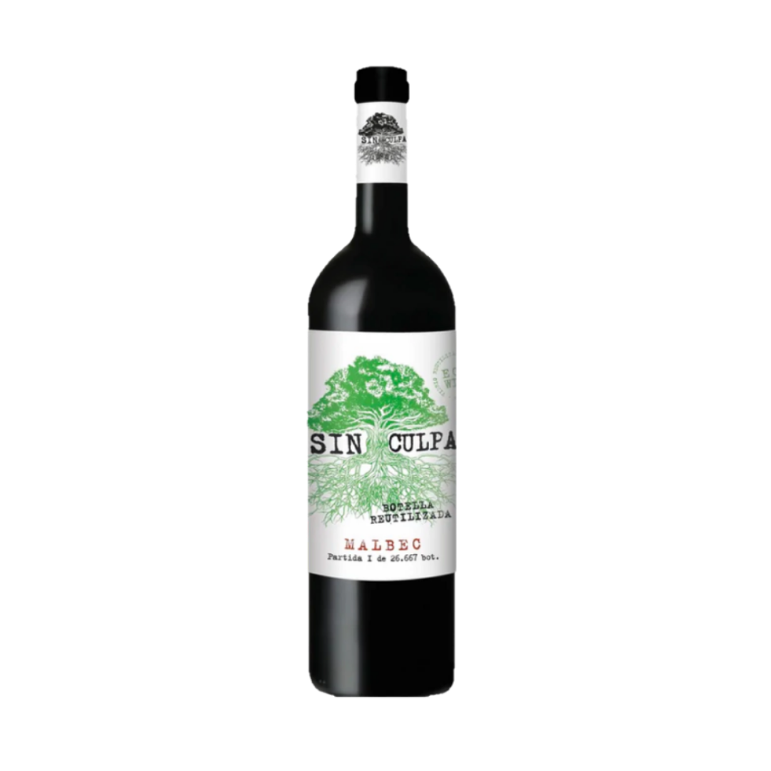 Vino Bodega Sottano Sin Culpa Malbec Botella 750 cc