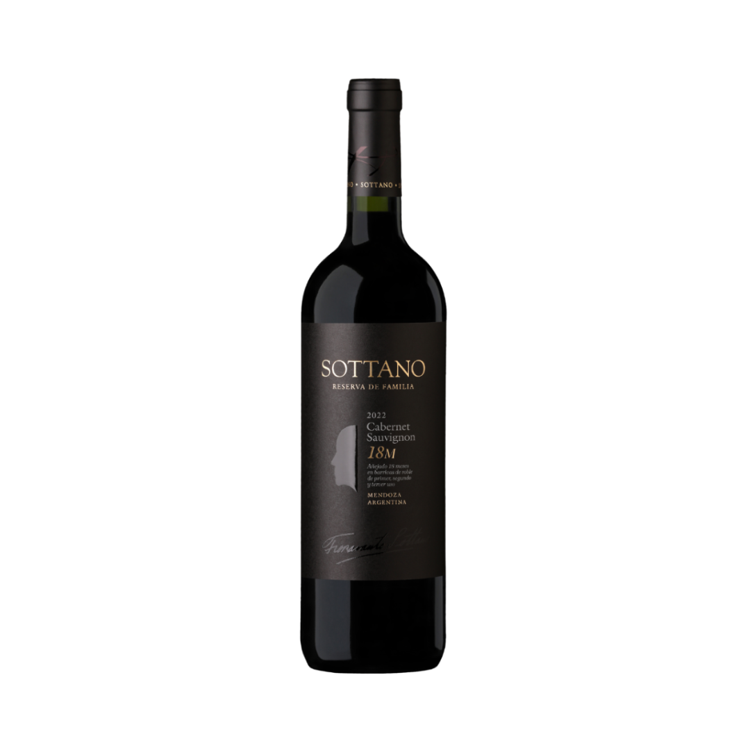 Vino Sottano Reserva de Familia Cabernet Sauvignon Botella 750 cc