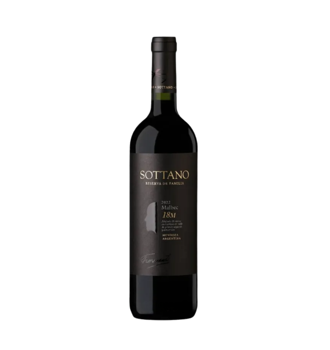 Vino Bodega Sottano Sottano Reserva de Familia Malbec Botella 750 cc