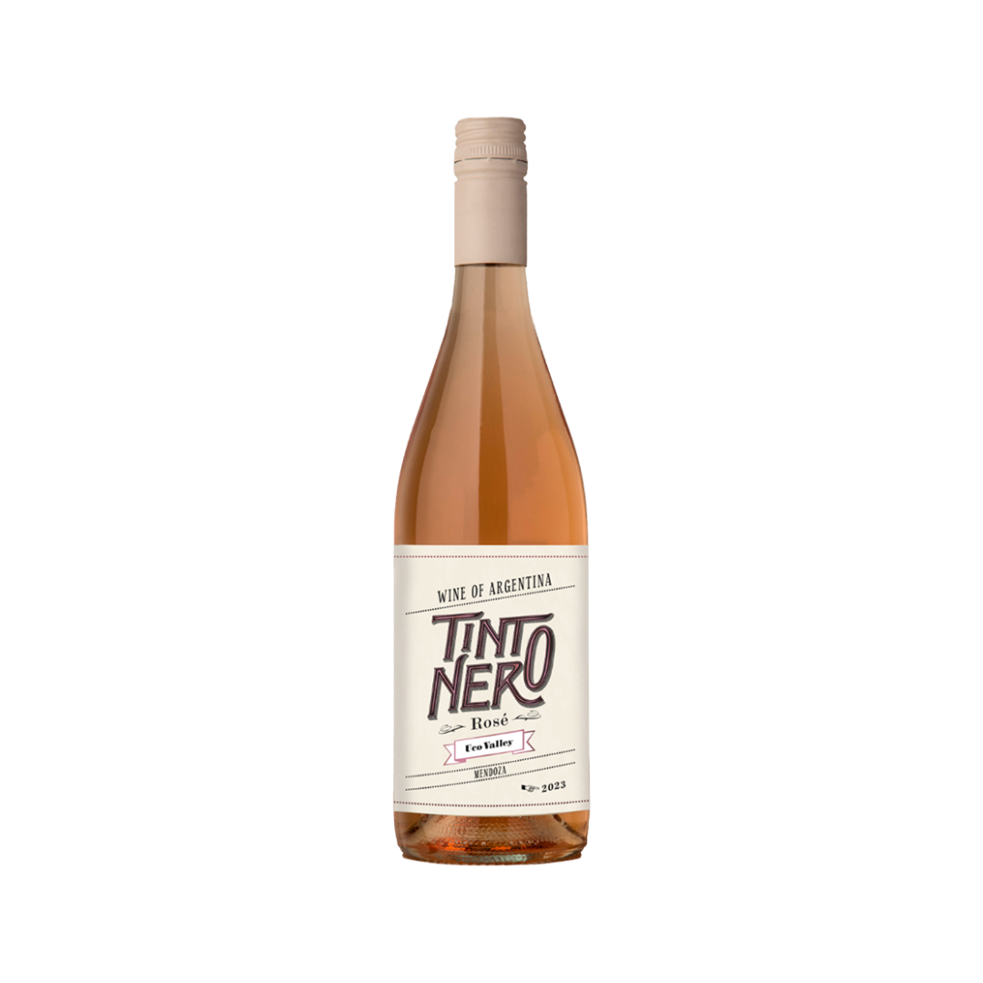 Vino Tinto Negro Uco Valley Rosado Botella 750 cc