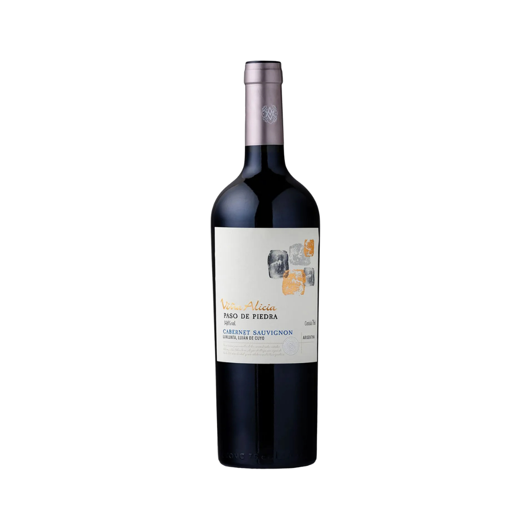 Vino Viña Alicia Paso de Piedra Cabernet Sauvignon Botella 750 cc