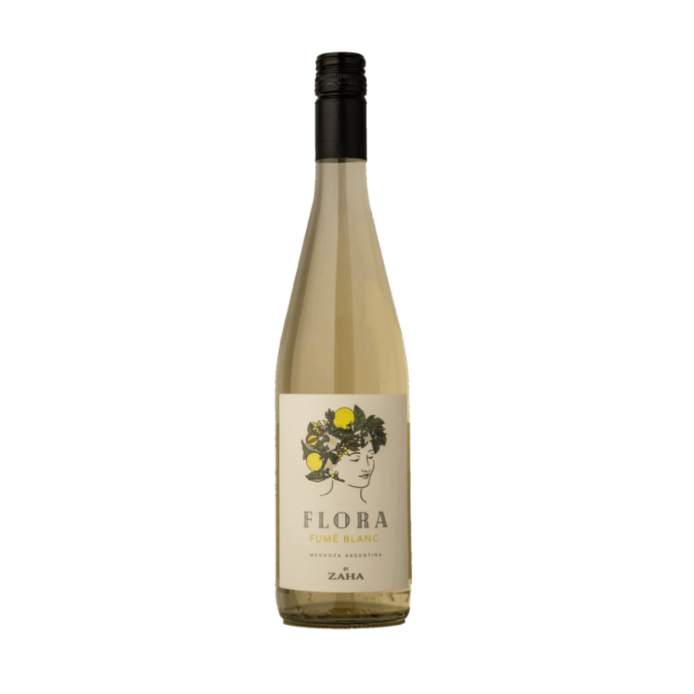 Vino Zaha Flora FUME BLANC Botella 750 cc