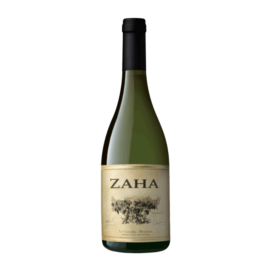 Vino Zaha Semillon Botella 750 cc